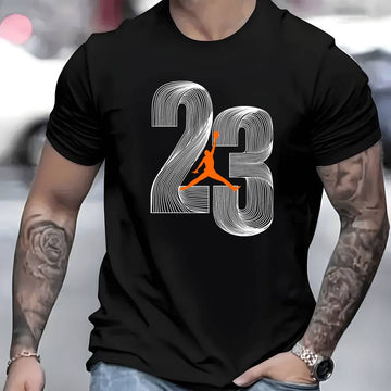 Men Printed Round Neck Pure Cotton Black T-Shirt ( Pack Of 2 )